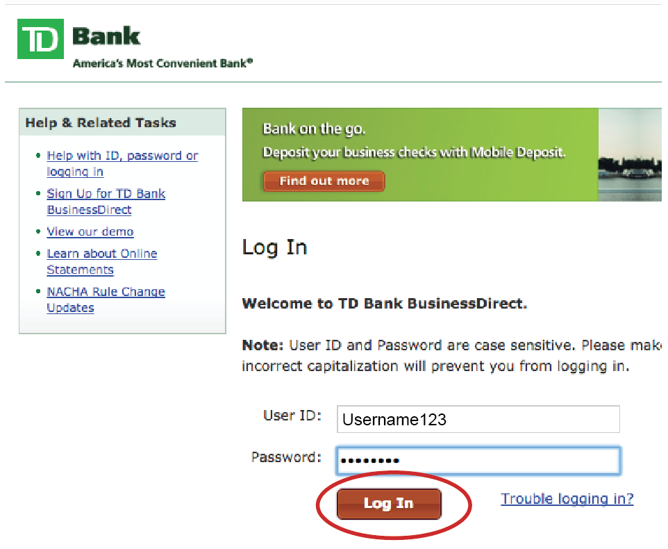 T me bank logs